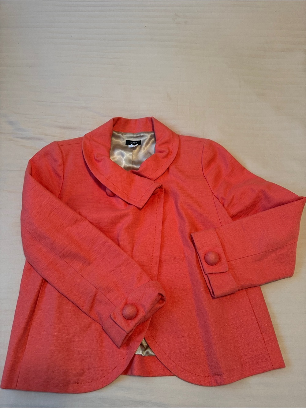 J. Crew Coral Short Jacket - Women